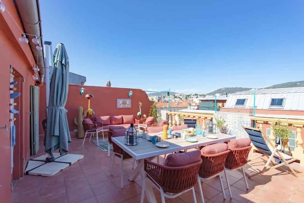 #48 Suite Jean Top Floor Terrace 5Min Walk Sea Ac Νίκαια Εξωτερικό φωτογραφία