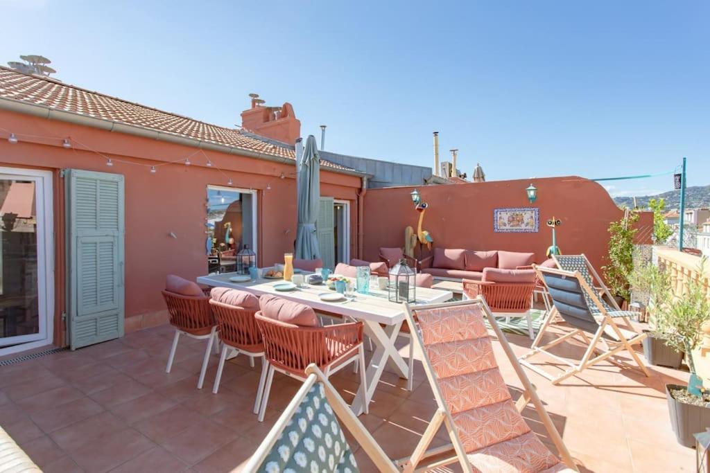 #48 Suite Jean Top Floor Terrace 5Min Walk Sea Ac Νίκαια Εξωτερικό φωτογραφία