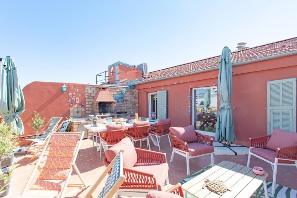 #48 Suite Jean Top Floor Terrace 5Min Walk Sea Ac Νίκαια Εξωτερικό φωτογραφία