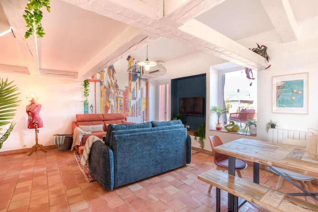 #48 Suite Jean Top Floor Terrace 5Min Walk Sea Ac Νίκαια Εξωτερικό φωτογραφία
