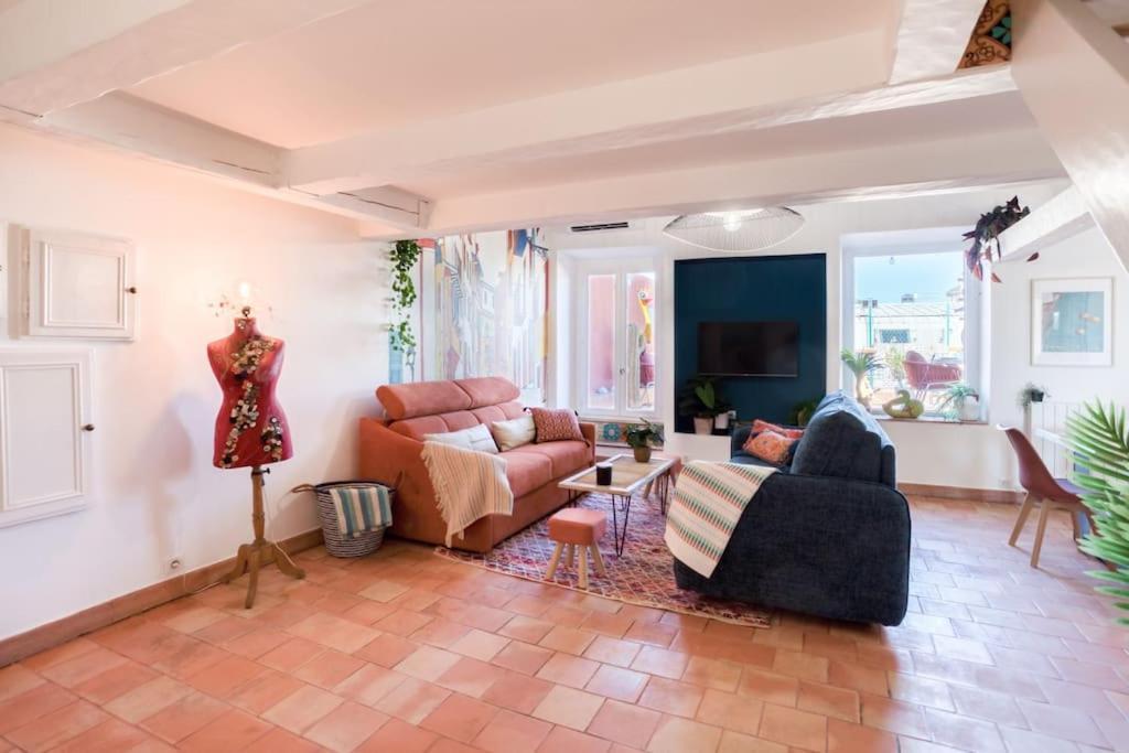 #48 Suite Jean Top Floor Terrace 5Min Walk Sea Ac Νίκαια Εξωτερικό φωτογραφία