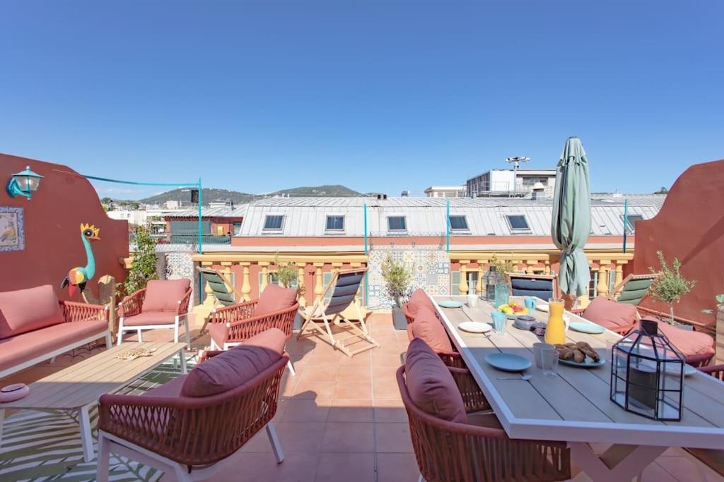 #48 Suite Jean Top Floor Terrace 5Min Walk Sea Ac Νίκαια Εξωτερικό φωτογραφία